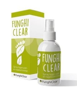 FunghiClear anti-schimmelspray tegen voetschimmel, nagelschimmel, kalknagels Schimmelnagelspecialist