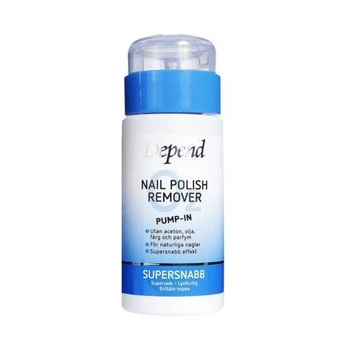 Nagellak Remover Depend O2  125ml (pump-in)